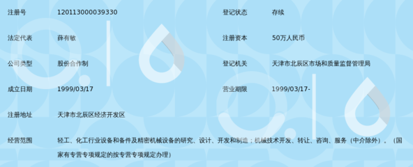 天津市博研輕化精機(jī)開(kāi)發(fā)股份合作公司